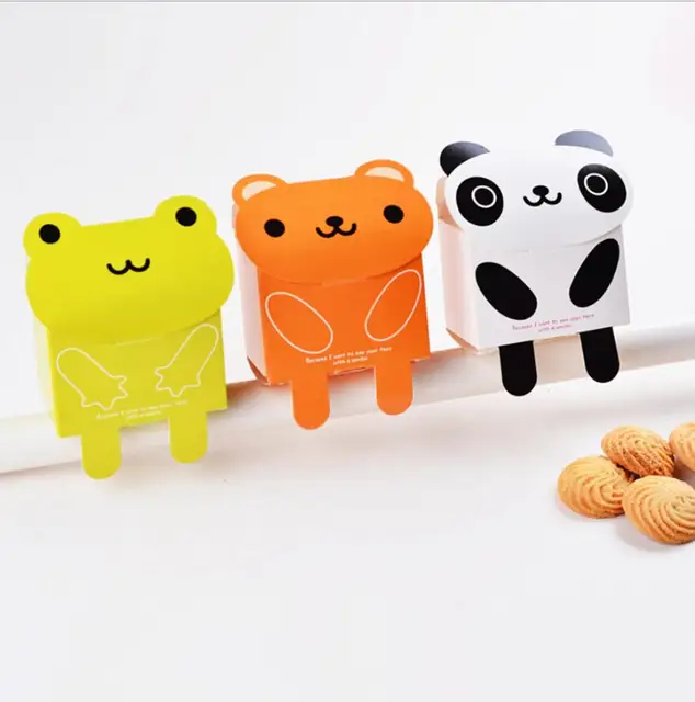 100pcs 10cmx6 5cmx11cm Cute Animal Panda Frog Shape Paper Favor Box 100pcs 10cmx6 5cmx11cm Cute Animal Panda Frog Shape Paper Favor Box Gift For Baby