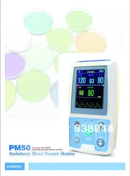 

24 hours Ambulatory Blood Pressure Monitor, Pulse Rate Monitor, SPO2 & NIBP Patient Monitor, PM50, CE FDA approved