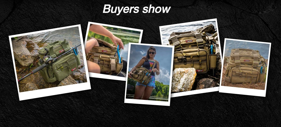Bolsa de Pesca Caixa de Armazenamento Esportes ao ar Piscifun Multifuncional Grande Bolsa Portátil Livre Caminhadas Acampamento 12 livre caminhadas acampamento bolsa