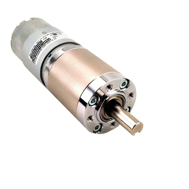45mm diameter DC 12V 60RPM gear motor Reduction ratio 99.6k