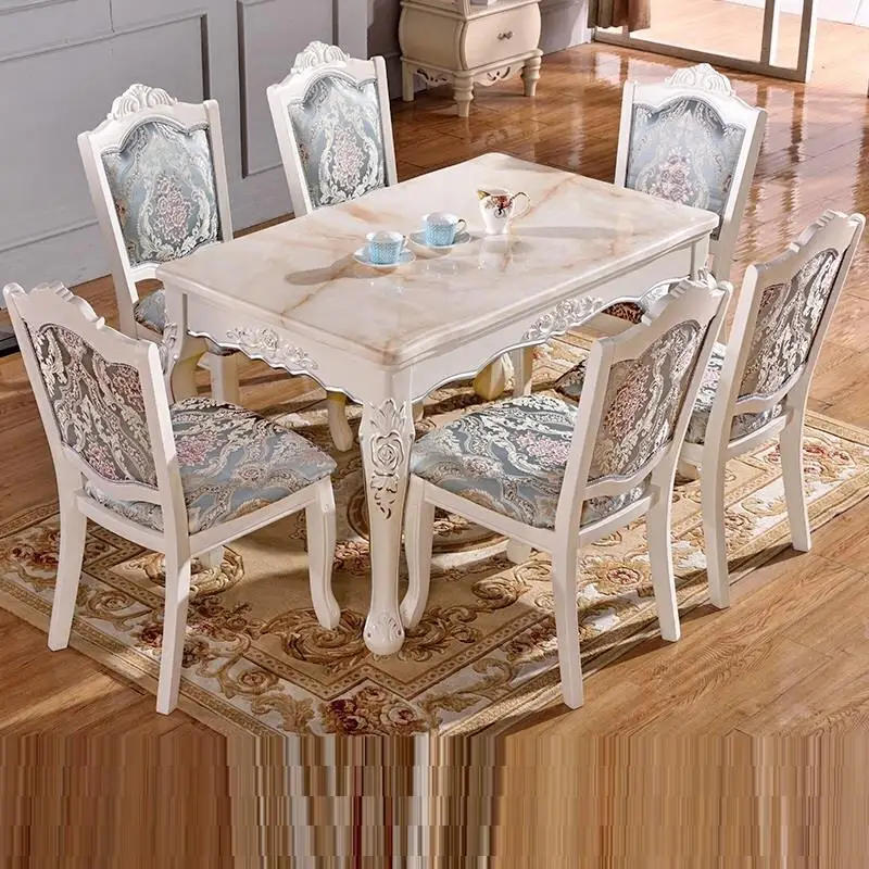 Marmol Tavolo Da Pranzo Piknik Masa Sandalye Dinning Set A Langer Tafel деревянный европейский стол