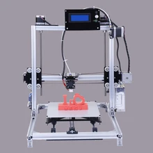 ЖК-Дисплей 3D Печать MachineMetal Рамка I3 3d-принтер Комплект С Подогревом Кровать Варианты Два Рулона Нити SD Карты