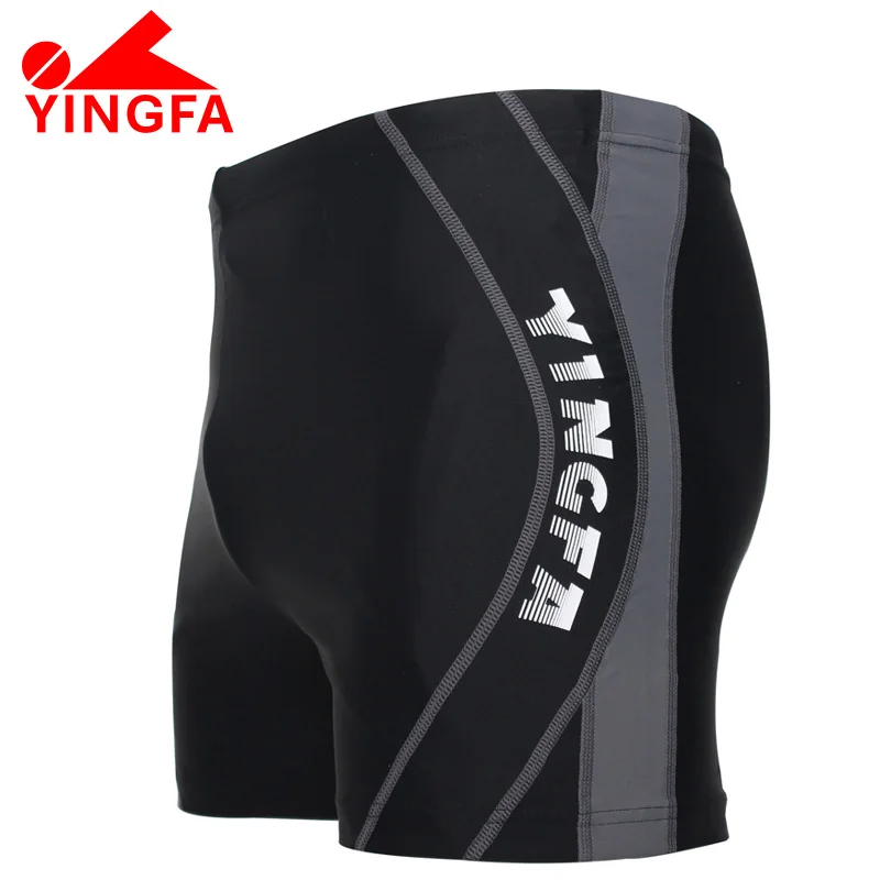 YINGFA FINA approved chlorine resistant racing mens swim jammers Boys