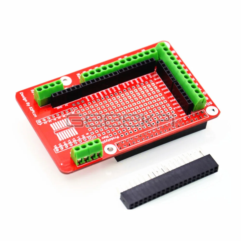 

GeeekPi Accessories prototype Pi board Prototyping Pi Plate for Raspberry Pi 3 / 2 Model B