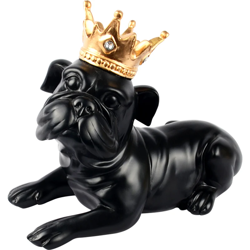 French Bulldog resin figurine home decor crafts room decoration