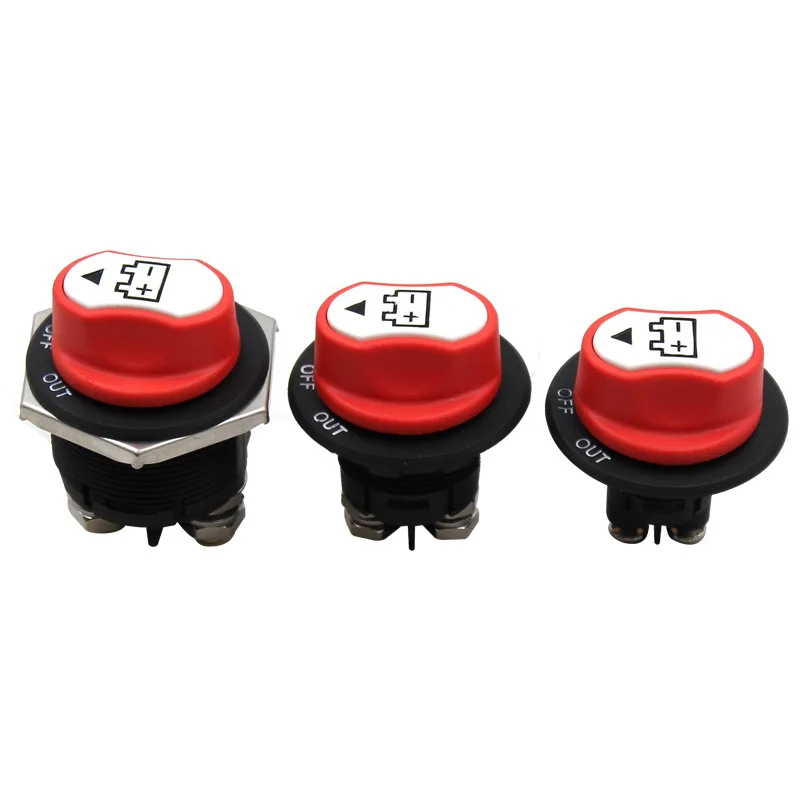 

50A/100A/200A Bateria Isolador Cut Out Off Kill Switch Auto Replacement Parts for Car RV Marine Boat