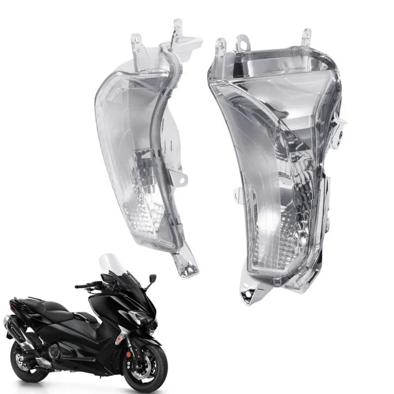 Поворотники для мотоцикла световой индикатор Yamaha TMAX 530 T-MAX 2017-2018 L &amp R прозрачные