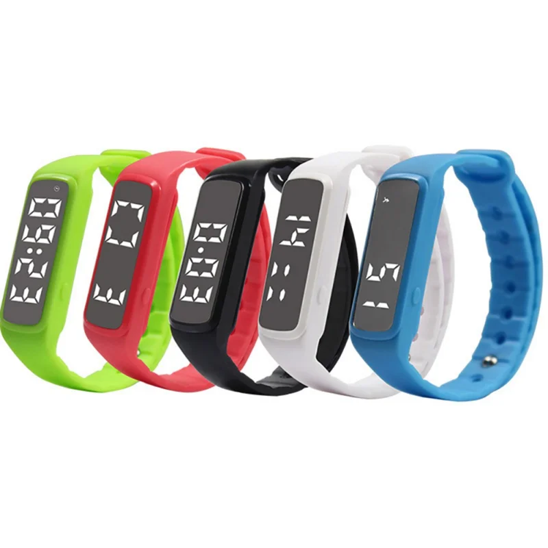 Bracelet intelligent CD5 3D étapes Silicone sport multi fonction sport