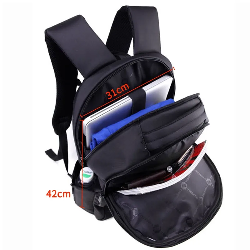 Женщины мужской рюкзак Tigernu большой емкости подходят 31* 42 см ноутбук ежедневно рюкзак повседневная деловая сумка школьный рюкзак