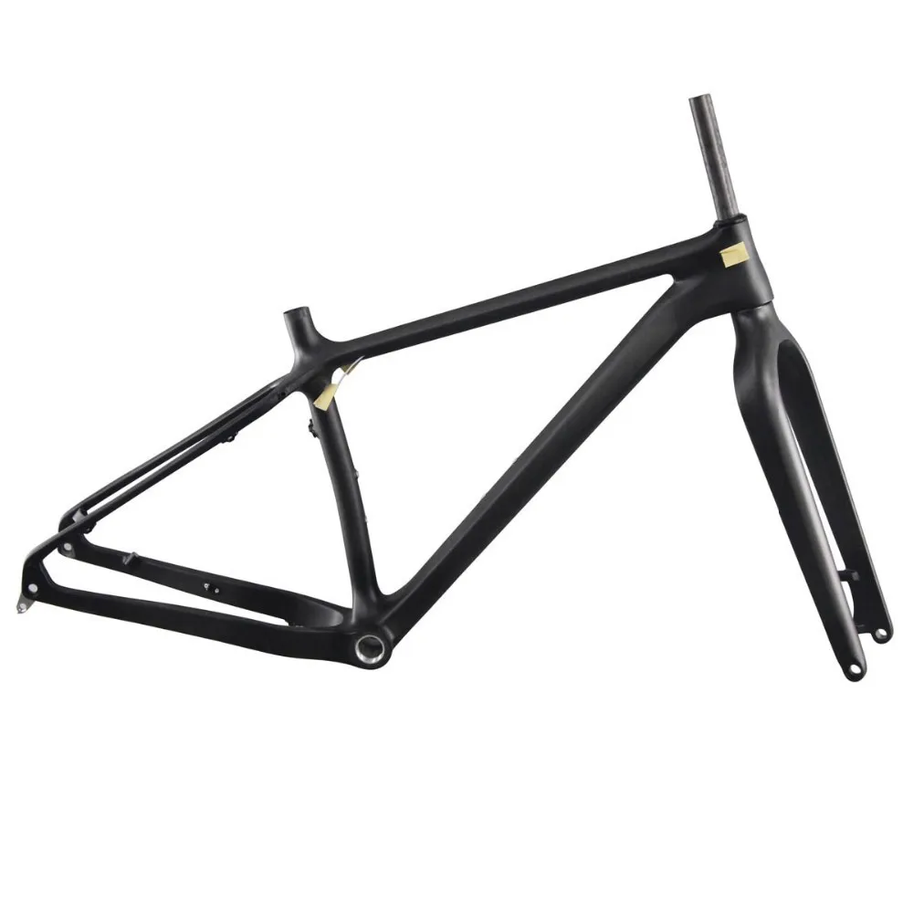 Perfect ICAN High Performance Carbon fat bike frame 26er carbon fatty bike frame Rear Space 197mm 16/18/20inch 120mm BSA 10