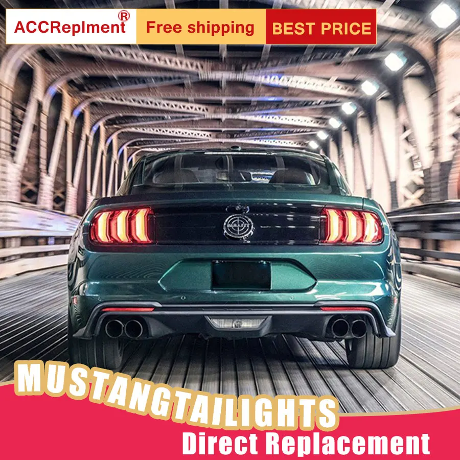 Новый светодиодный фонарь светильник s в сборе для Ford Mustang 2015 2019 задний стоп