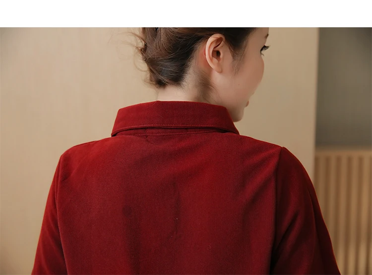 Dollplus/вельветовые Блузки для беременных рубашки Демисезонный корейской моды Беременность верхняя одежда для рубашка для беременных