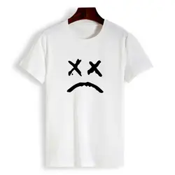 Lil peep Футболка мужская футболка уличная harajuku Хип-хоп футболки 2019 Лето терморубашка мужская с животным принтом