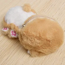 Хэллоуин корги попка Шиба ину нулевой кошелек-Карточница мешочек для ключей реквизит косплей