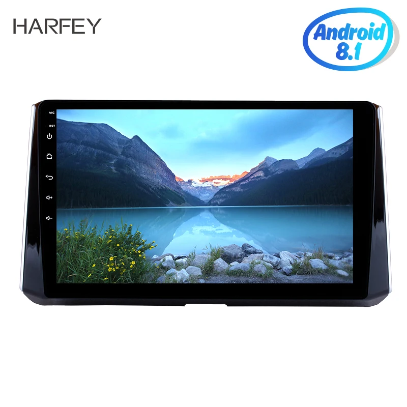 Автомобильный мультимедийный плеер Harfey на Android 10 1 с экраном 8 дюйма GPS Wi Fi для Toyota