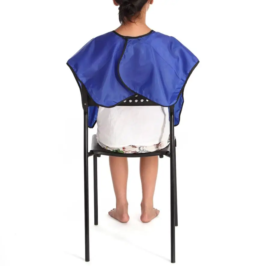 Children Hairdresser Cutting Hair Waterproof Cloth Salon Barber Gown Cape Hairdressing Hairdresser 3JU29