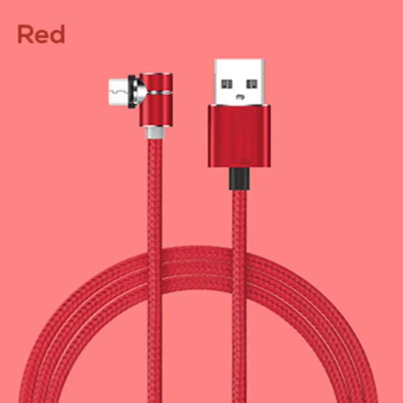 Магнитный кабель Micro USB 90 градусов для Samsung/Sony/Xiaomi|Кабели мобильных телефонов| |