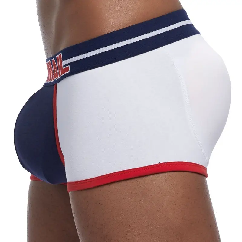 Sexy Strong Cool Men Underwear Hip-up Butt Lifter Mens Package Enhancing Padded Trunk Shorts Gay Penis Boxer Push Up Boxershorts