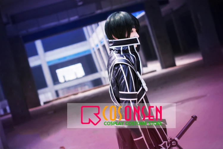 [Черная пятница] Горячая Аниме Sword Art Online костюм Кирито для косплея нарядное