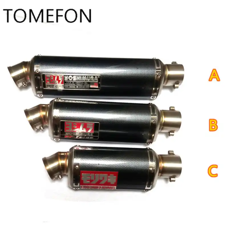 Universal Length 500mm Inlet 51mm 61mm 63mm 65mm Customized Motorcycle