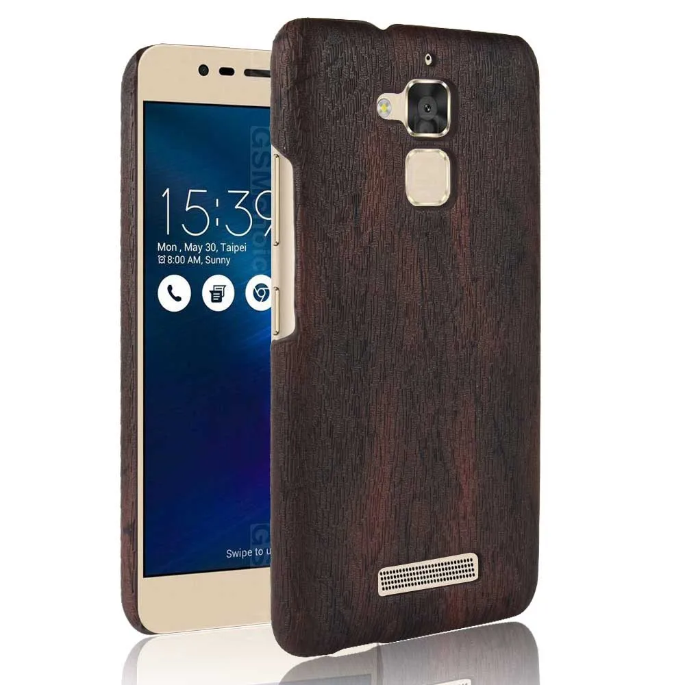 SUBIN New Case For ASUS ZenFone 3 Max X00GD (ZC520TL) 5.5" Retro wood grain Mobile phone Back
