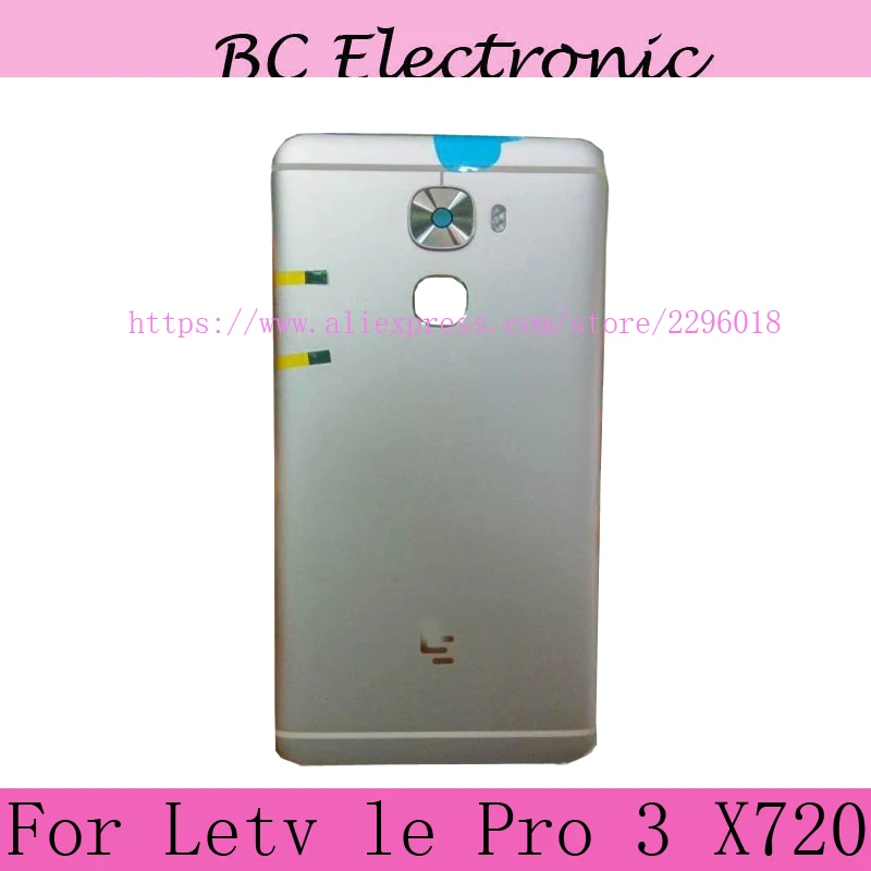 Repairment grey Colour battery back case door cover For Letv LeEco Le Pro 3 Pro3 X720 X 720 with side button camera glass |