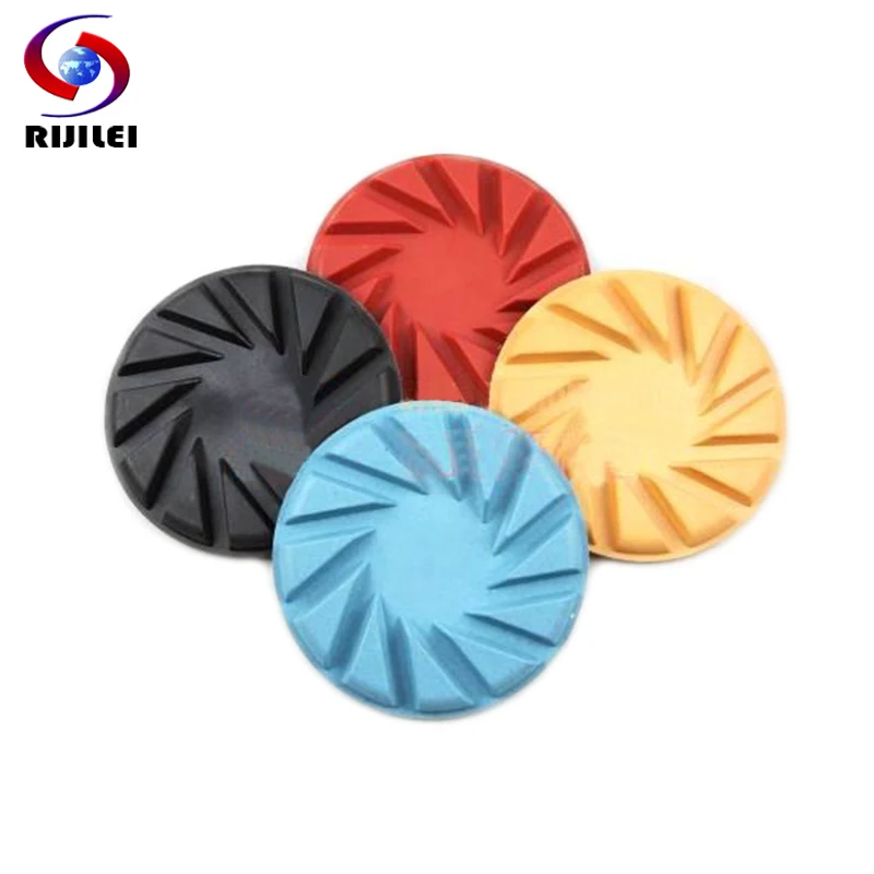 

(4FP1-5) 4'' Concrete dry polishing pad 100mm Concrete polishing pad Thickness 6mm floor polishing tool, diamond polishing pads