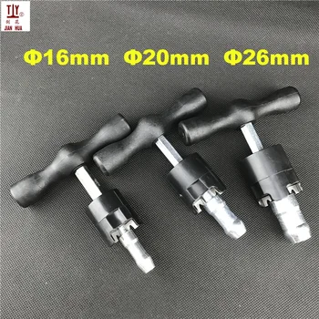 

16/20/26mm PEX-AL Internal and external Hand Reamer/ pex-al-pex pipe T-Calibrator tool Fitting for Plumbing Pipe