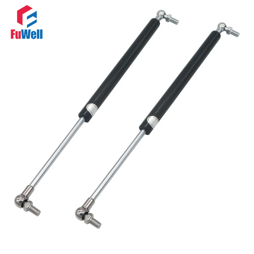 2pcs 460mm Central Distance Gas Spring 160mm Stroke 55KG Force Gas Strut M8 Ball Joint