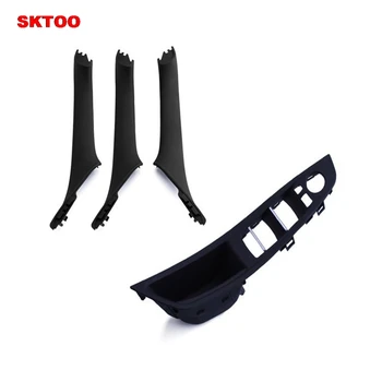 

SKTOO Car Accessories Door Handle Door Door Handle Handrail Box Lifter Switch Box for BMW 5 Series 520 523 525 528 530 535