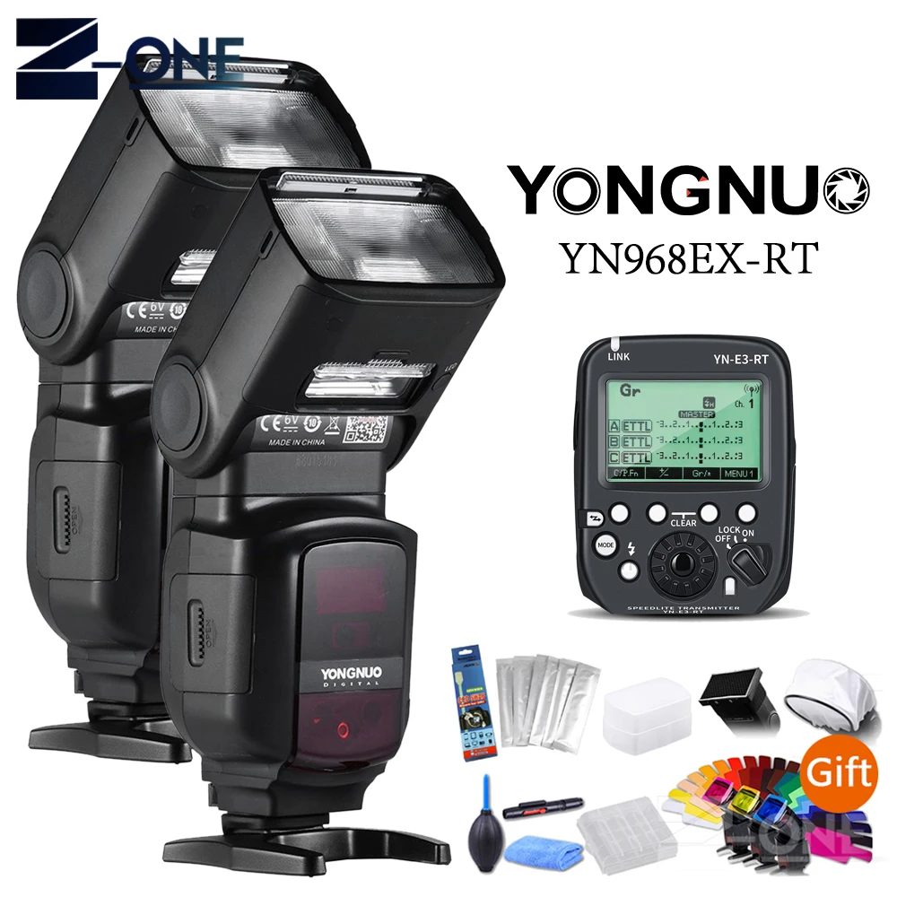US $325.00 YONGNUO 2YN968EXRT LED Wireless Flash Speedlite Master TTL HSSYNE3RT Flash Speedlite Transmitter For Canon Digital Camera