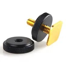 6 יחידות Pro 1/4 “-20 חצובה בורג פלאש נעליים חמות הר מתאם לחצובה לצילום סטודיו אבזר