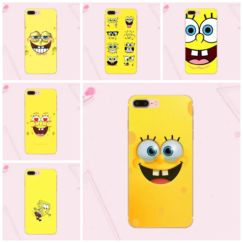 

For Galaxy Grand A3 A5 A7 A8 A9 A9S On5 On7 Plus Pro Star 2015 2016 2017 2018 TPU Hotsales Cartoon Funny Spongebob Squarepants