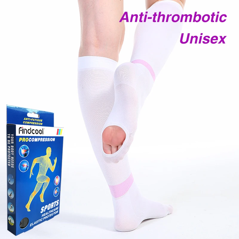 

YISHENG Medical Antithrombotic stockings Antiembolism Anti-embolism hold up Knee High with inspection hole