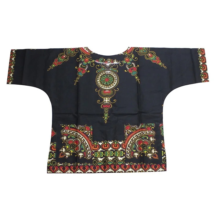 Wholesale Kids 2019 Child New Fashion Design Traditional African Clothing Print Dashiki T-shirt For Boys and Girls african attire Africa Clothing