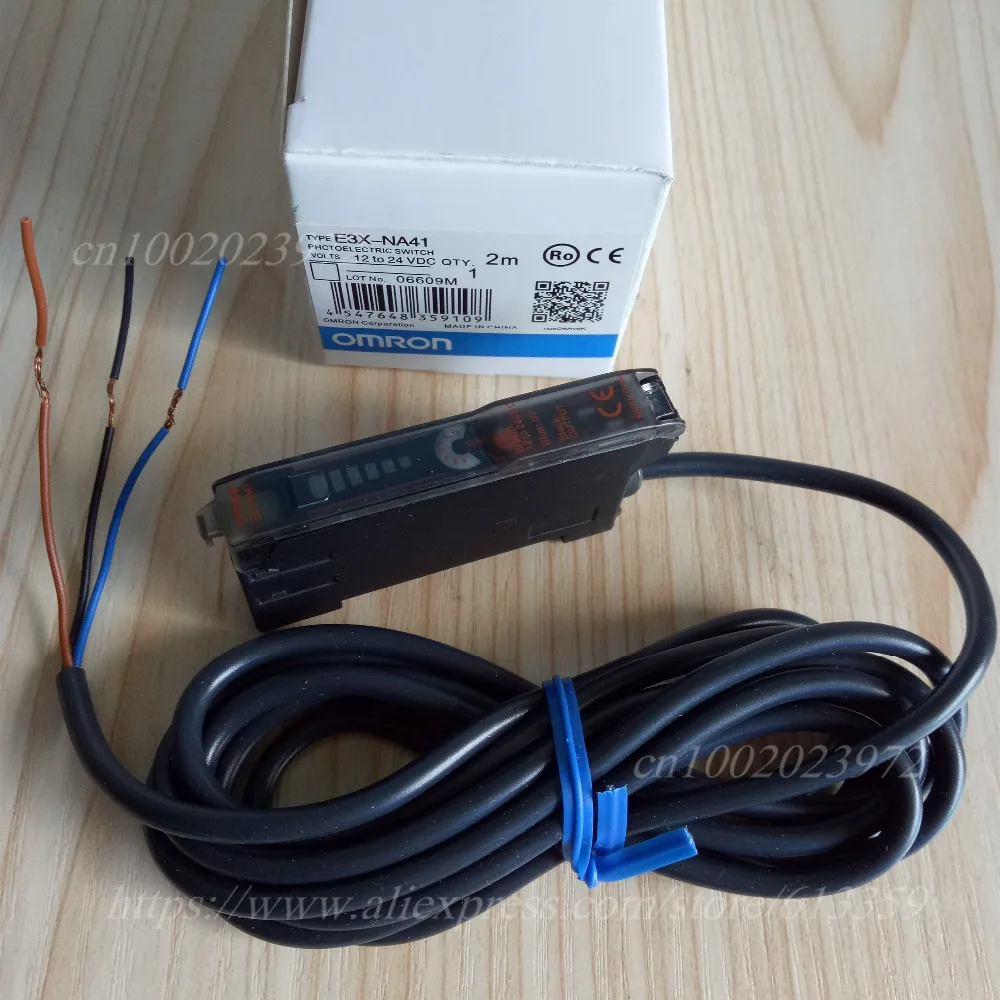 1PCS Kean optical sensor diffuse reflective optical fiber induction FU-38S