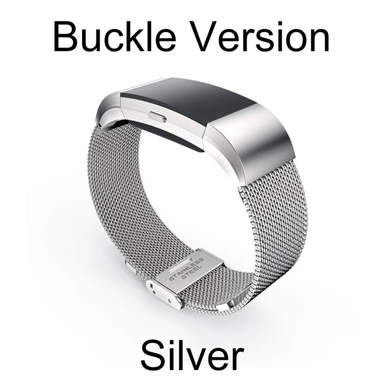 Milanese Loop for Fitbit Charge 2 Band Replacement Watch Bracelet Fitbit Charge 2 Correa Stainless Steel Magnetic Metal Strap