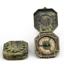 Винтажная вечеринка на Хэллоуин необычная игрушка Компас для пиратов из Карибы