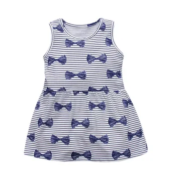 

new designed baby girls summer dresses kids new style cartoon dress with printed some lovely ladybugs hot selling clothing