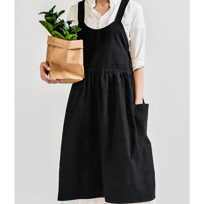 Cotton Linen Apron K26-4