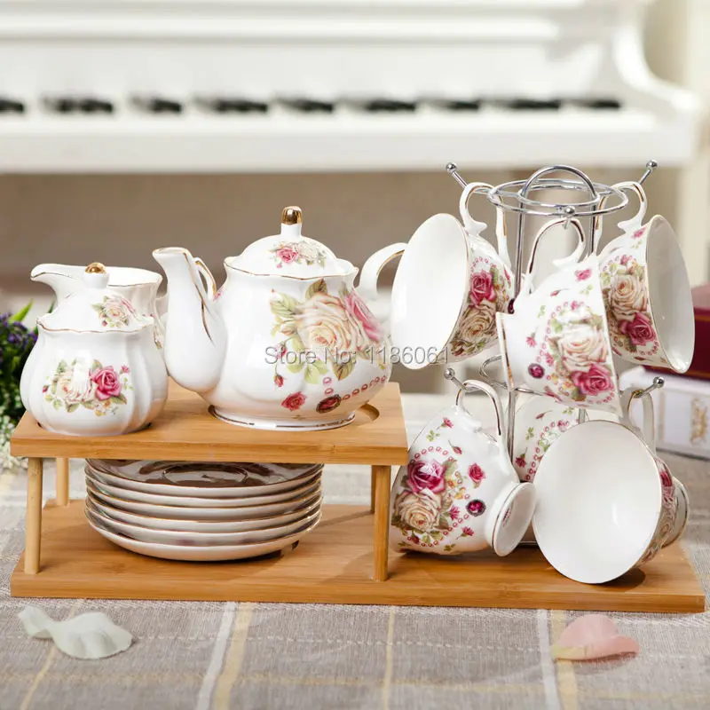 Coffee Cup Set With Stand The Table Coffee Cup Set With Stand The Table