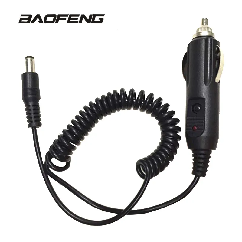Автомобильный зарядный кабель для Baofeng Walkie Talkie UV 5R 5RA базовый портативный