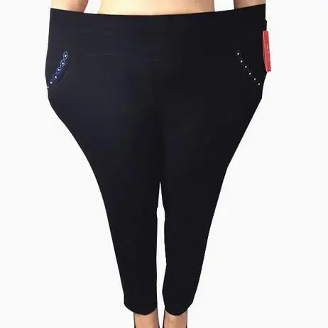 Женские Длинные Брюки Капри винтажные большие размеры 7XL 6XL DJ242 2019|Брюки |
