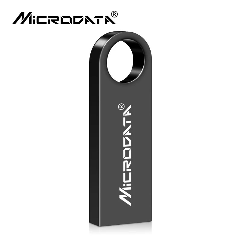 Высокое качество usb флэш-накопитель флеш-накопитель 4 GB/8 GB/16 GB/32 GB/64 GB Водонепроницаемый металлический ключ карта pendrive Memory Stick usb-диск - Цвет: Черный