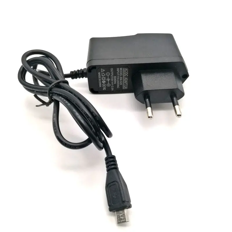 10 шт 5 V 2.5A Micro USB Зарядное устройство Питание для планшетных ПК адаптер V973 V972 V975 V975s V975m V812 V818 мини V819 3g V819 мини