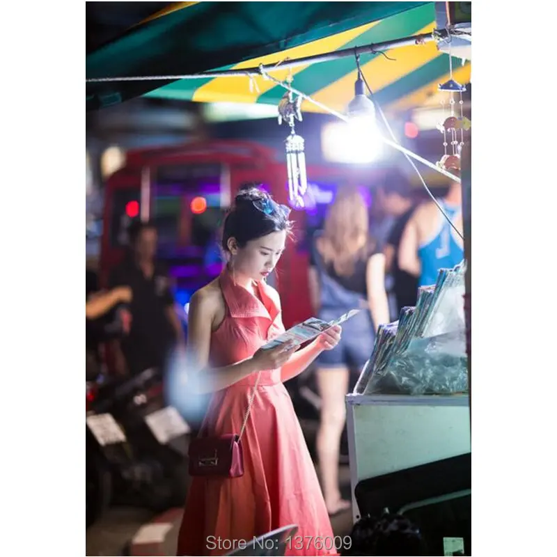 La La land Mia Pink Dress Cosplay 