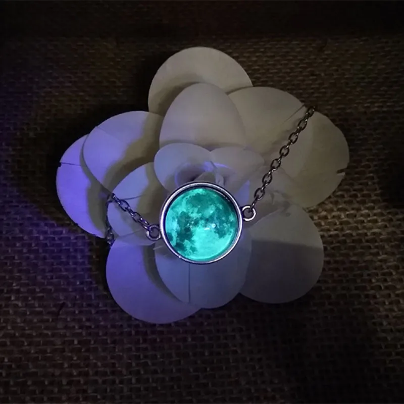

Women Bracelet Jewelry Planet Star Series Bracelets Luminous Beads Bangles LXH