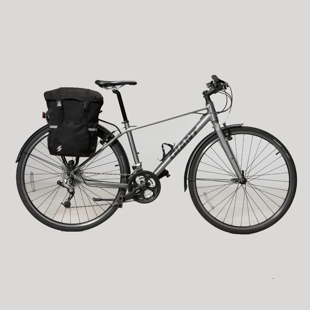 Bike Tail Rear Seat Trunk Bag Bicycle Saddle Bag Rack Side Panniers Pouch 15L