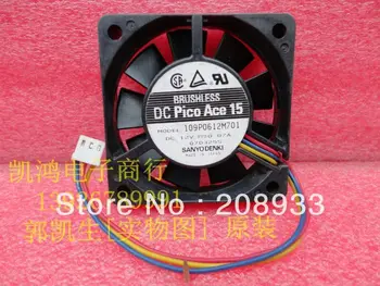 

For Sanyo SANYO 109P0612M701 12V 0.07A 6015 6CM dual ball bearing ++cooling fan