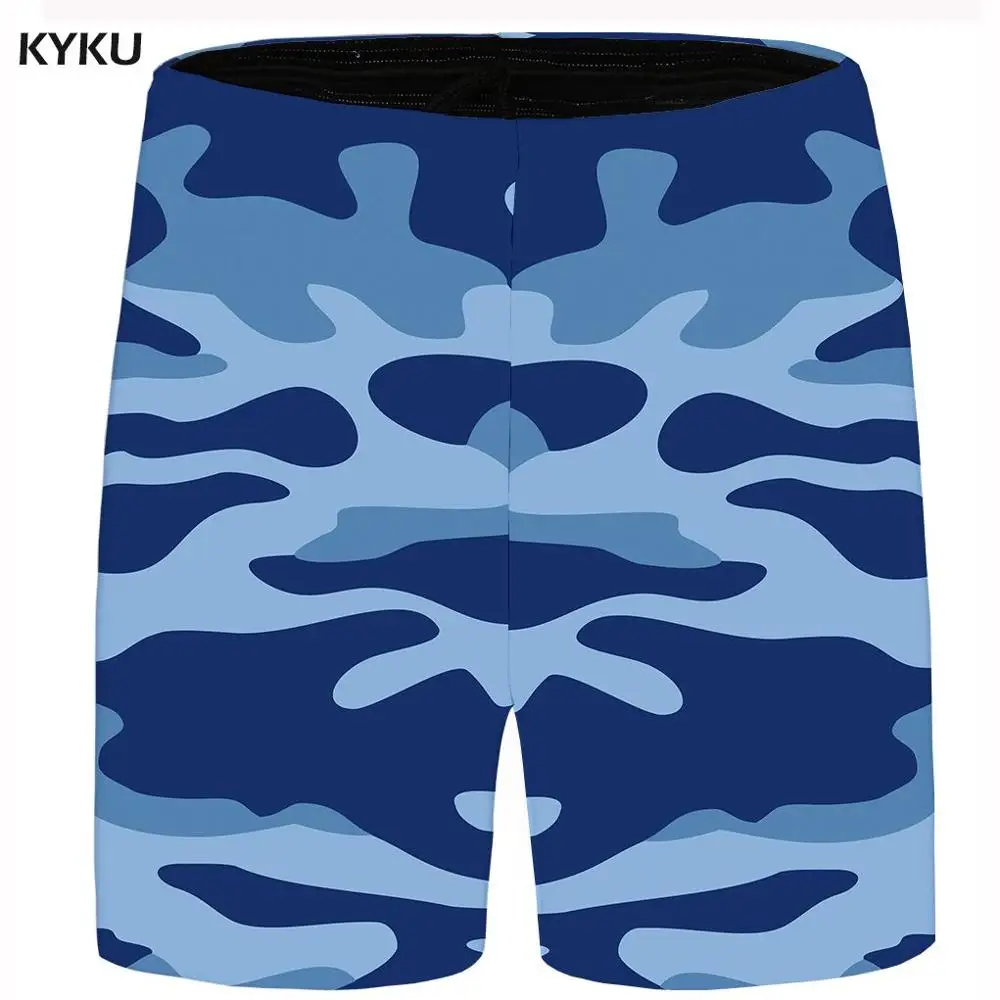 Бренд KYKU, радужные короткие мужские Разноцветные пляжные шорты, летние клетчатые красивые повседневные шорты Карго, крутые мужские шорты с аниме, новинка - Цвет: Mens Shorts 09